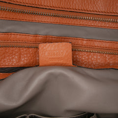 Leather Lady Tassel Top Handle Bag