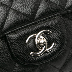 Maxi Classic Caviar Double Flap