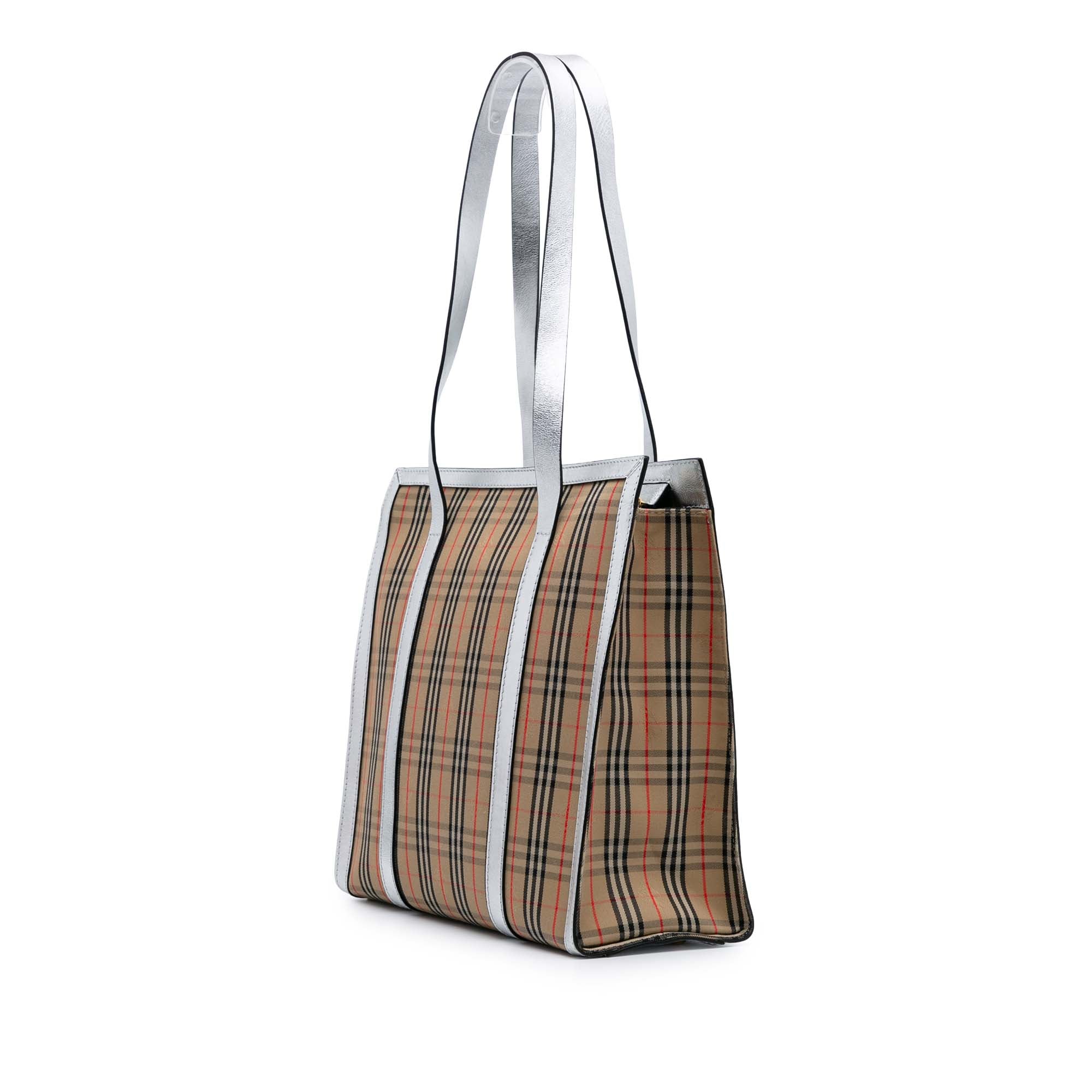 Haymarket Check Canvas Knight 1983 Link Tote