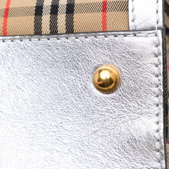 Haymarket Check Canvas Knight 1983 Link Tote