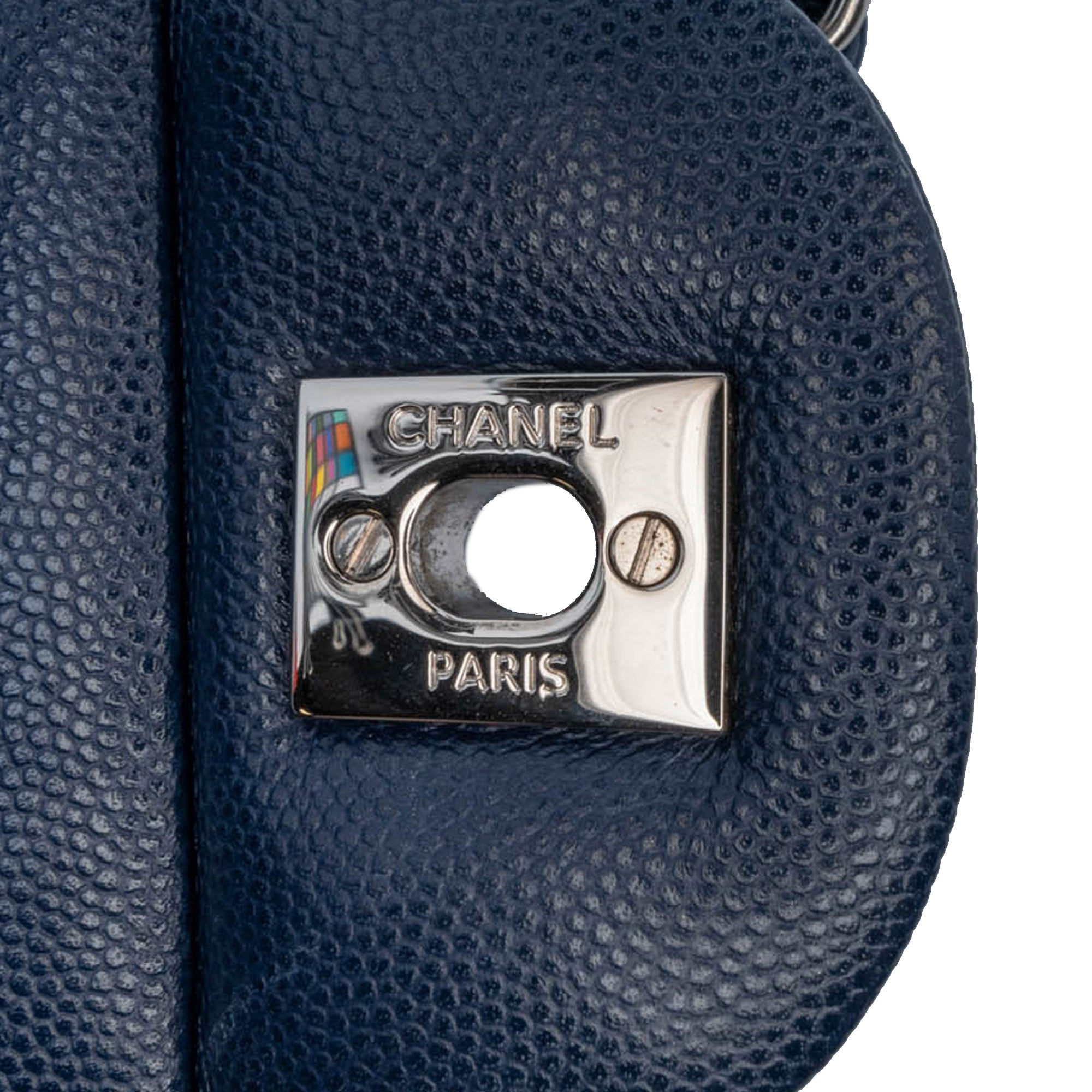 Jumbo Classic Caviar Double Flap