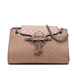 Large Guccissima Emily Shoulder Bag