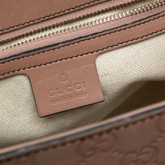 Large Guccissima Emily Shoulder Bag