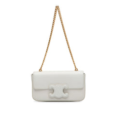 Cuir Triomphe Chain Shoulder Bag_0