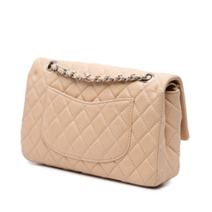 Medium Classic Lambskin Double Flap