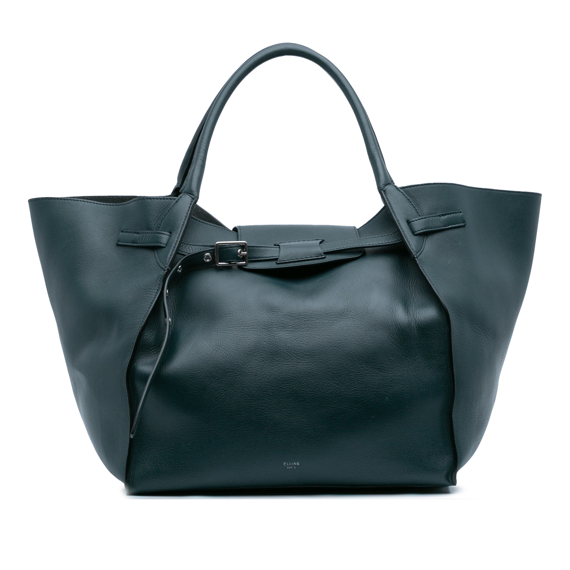 Medium Supple Grained Calfskin Big Bag Tote