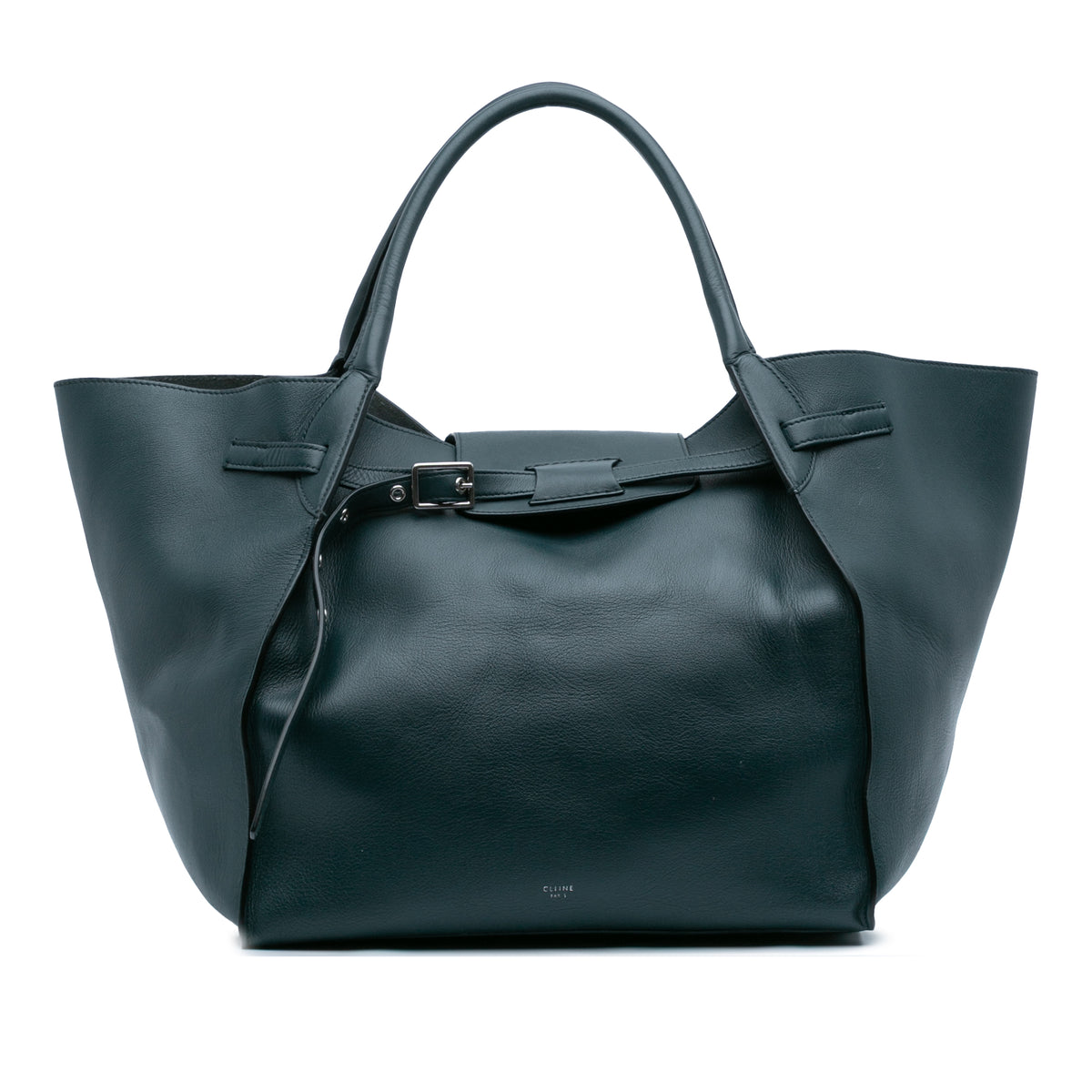 Medium Supple Grained Calfskin Big Bag Tote