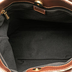 Haymarket Check Coated Canvas Tote