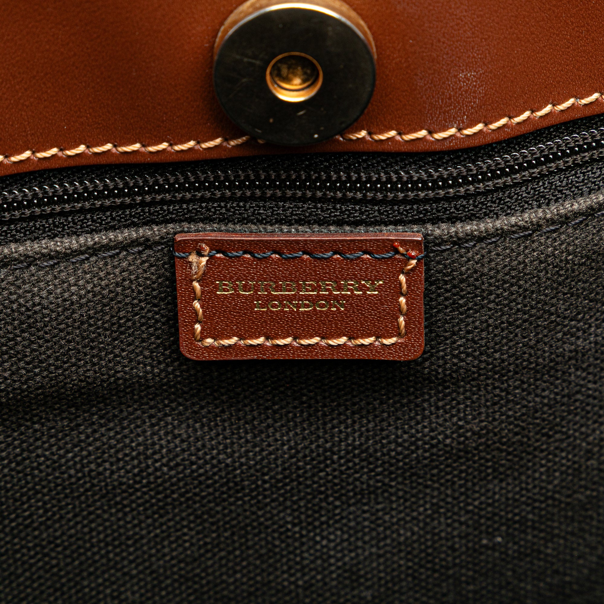 Haymarket Check Coated Canvas Tote