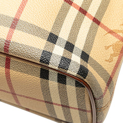 Haymarket Check Coated Canvas Tote