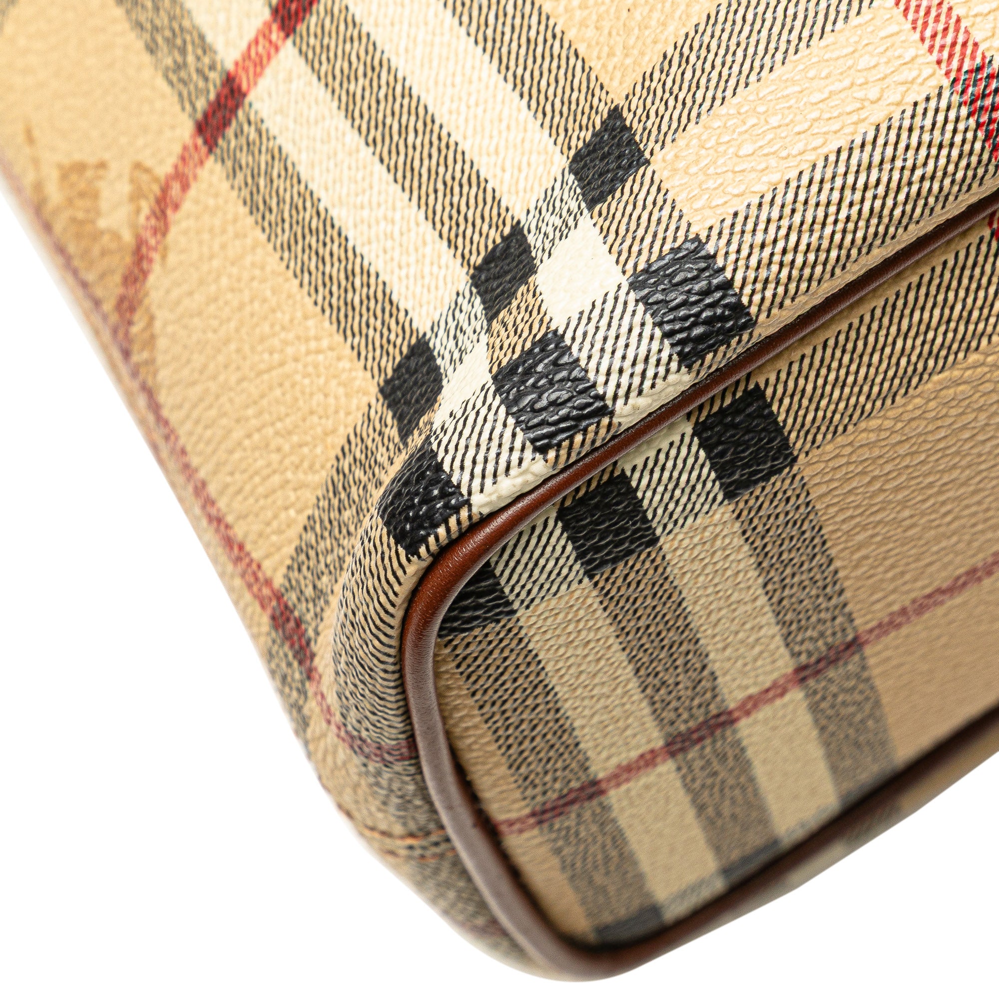 Haymarket Check Coated Canvas Tote