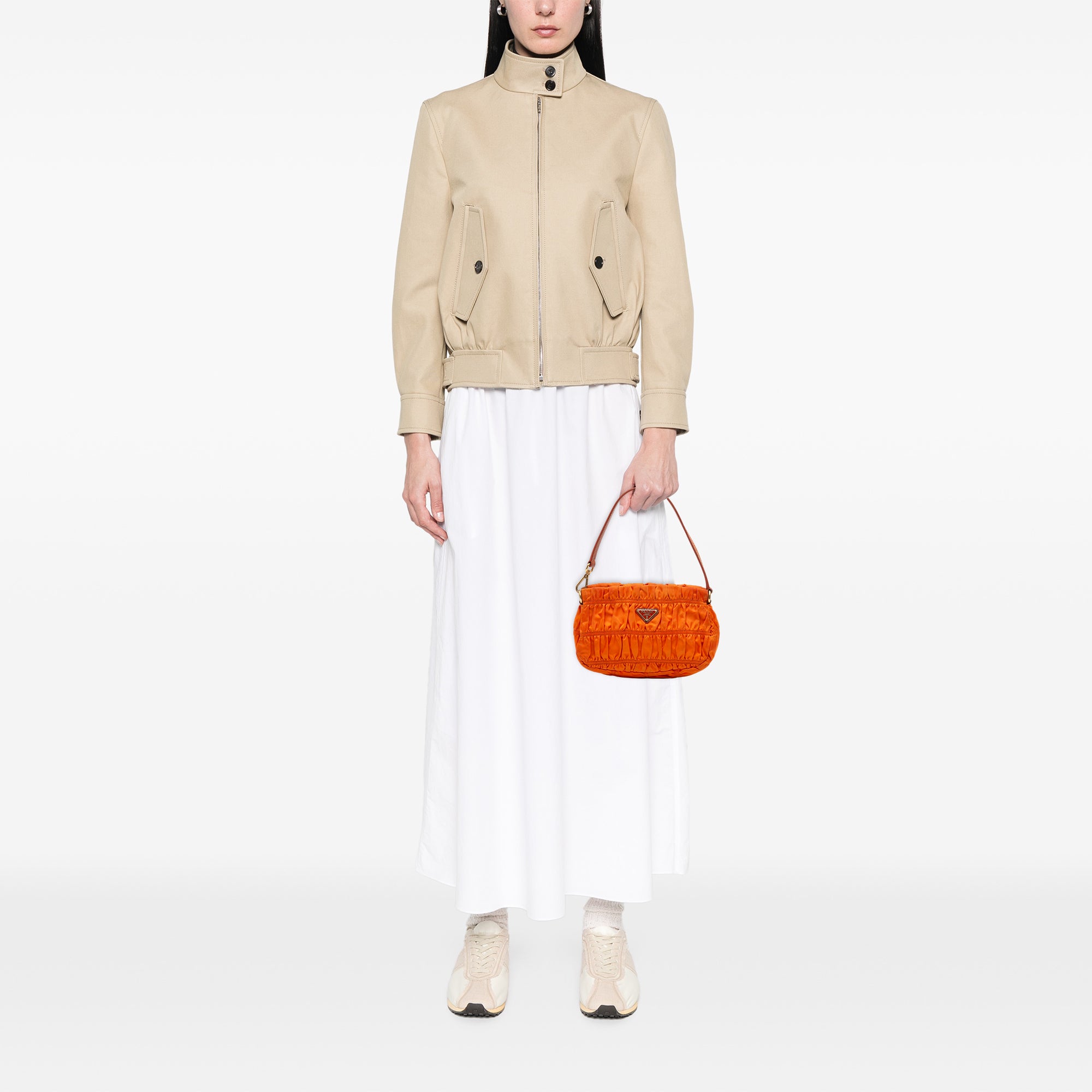 Tessuto Gaufre Shoulder Bag