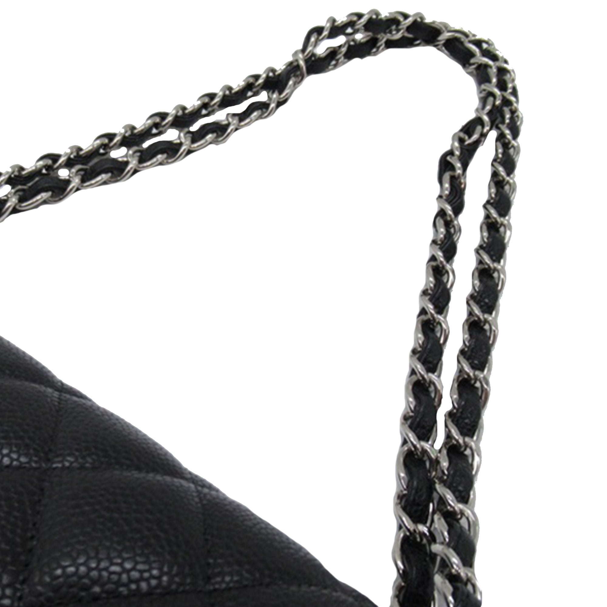 Maxi Classic Caviar Double Flap