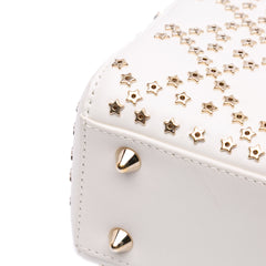 Small Lambskin Cannage Lucky Star Studded Lady Dior
