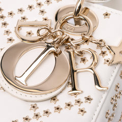 Small Lambskin Cannage Lucky Star Studded Lady Dior
