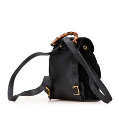 Suede Bamboo Backpack