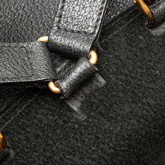 Suede Bamboo Backpack