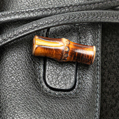 Suede Bamboo Backpack