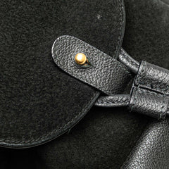 Suede Bamboo Backpack