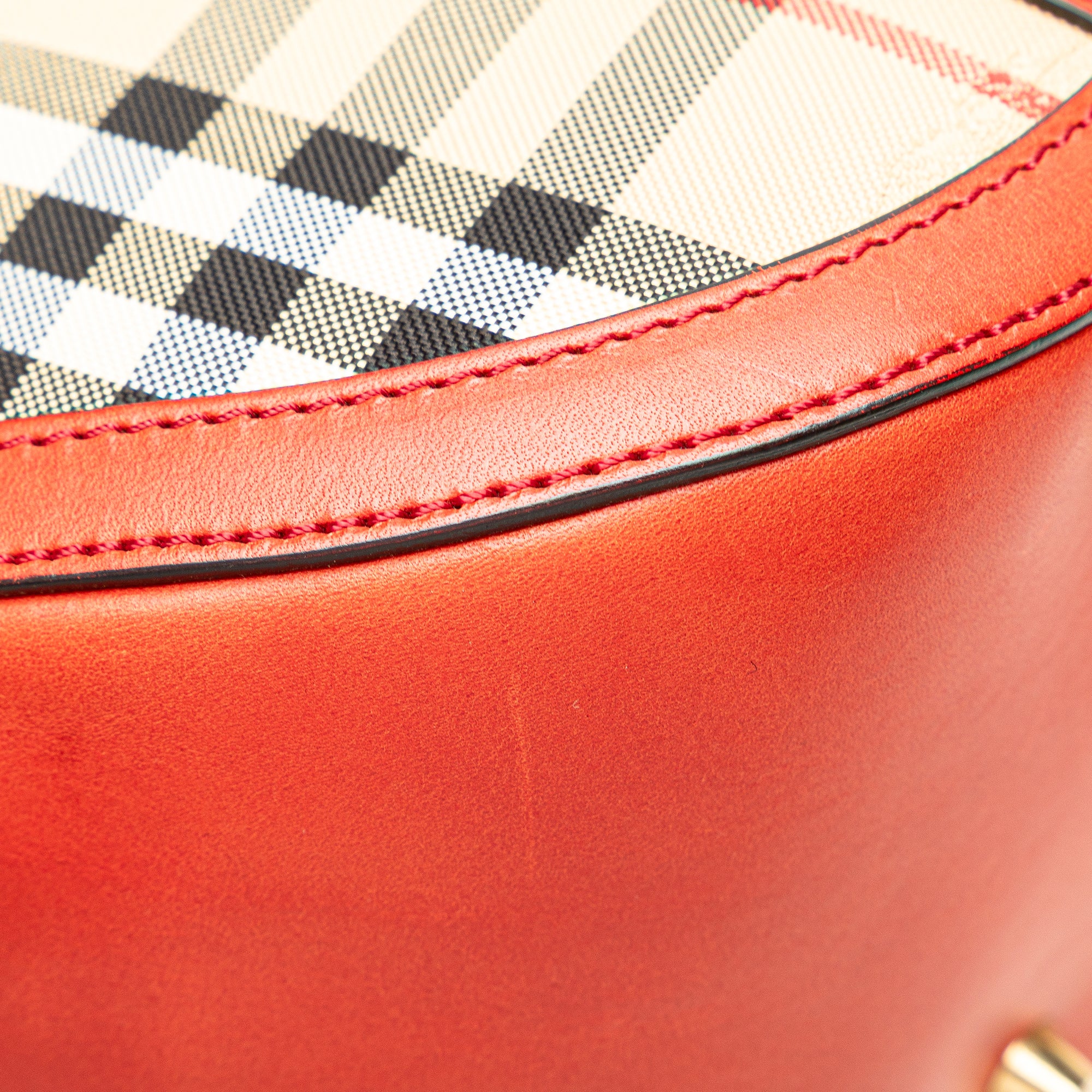 Small Haymarket Check Canvas Orchard Bowling Bag