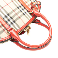 Small Haymarket Check Canvas Orchard Bowling Bag