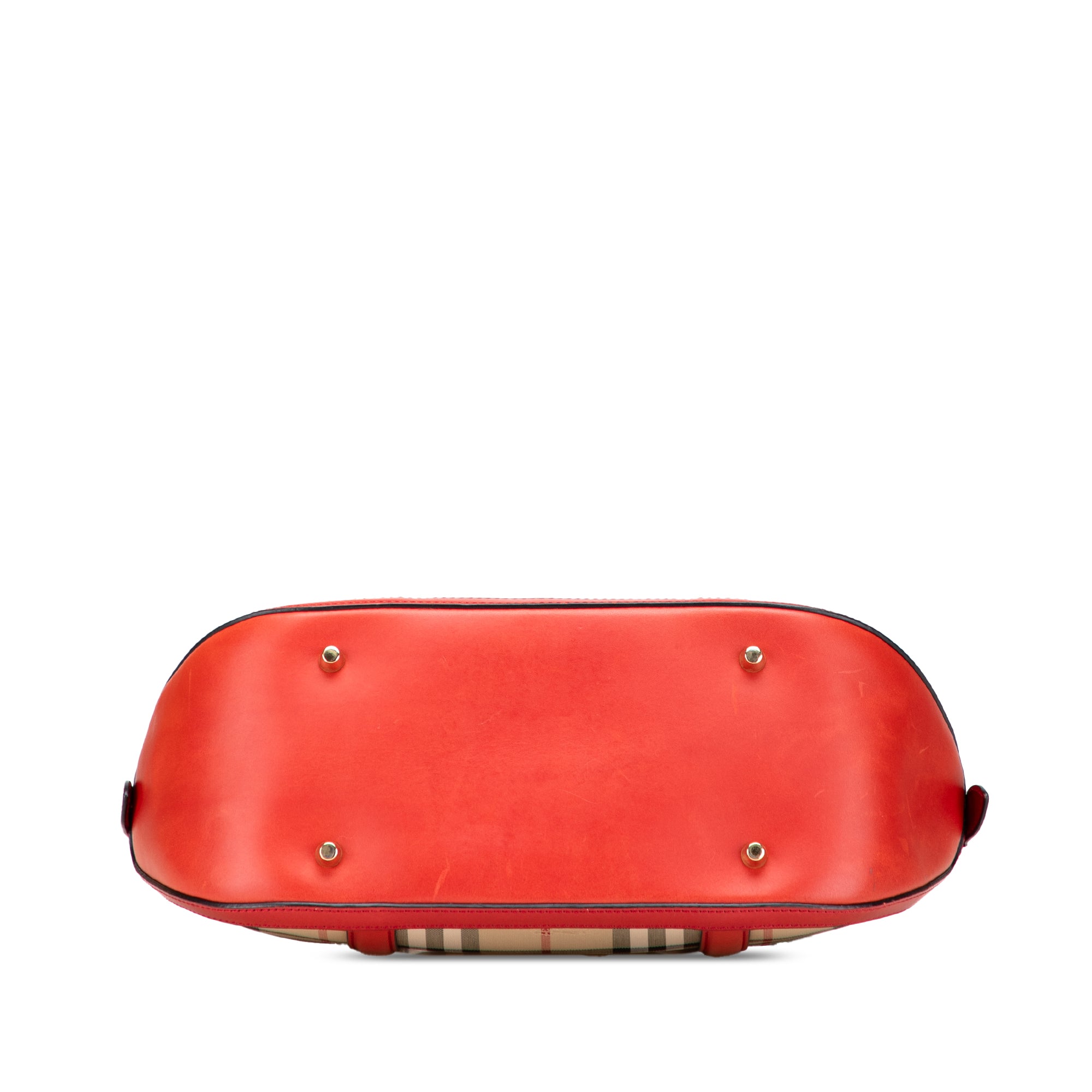 Small Haymarket Check Canvas Orchard Bowling Bag