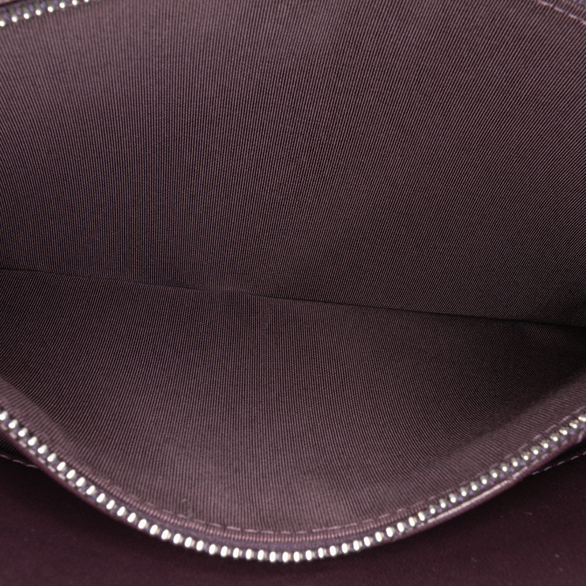 CC Quilted Lambskin Double Zip Clutch