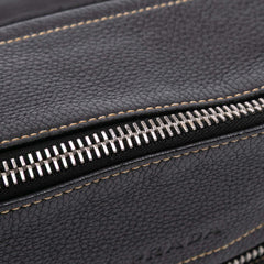 Leather and Tessuto Shoulder Bag