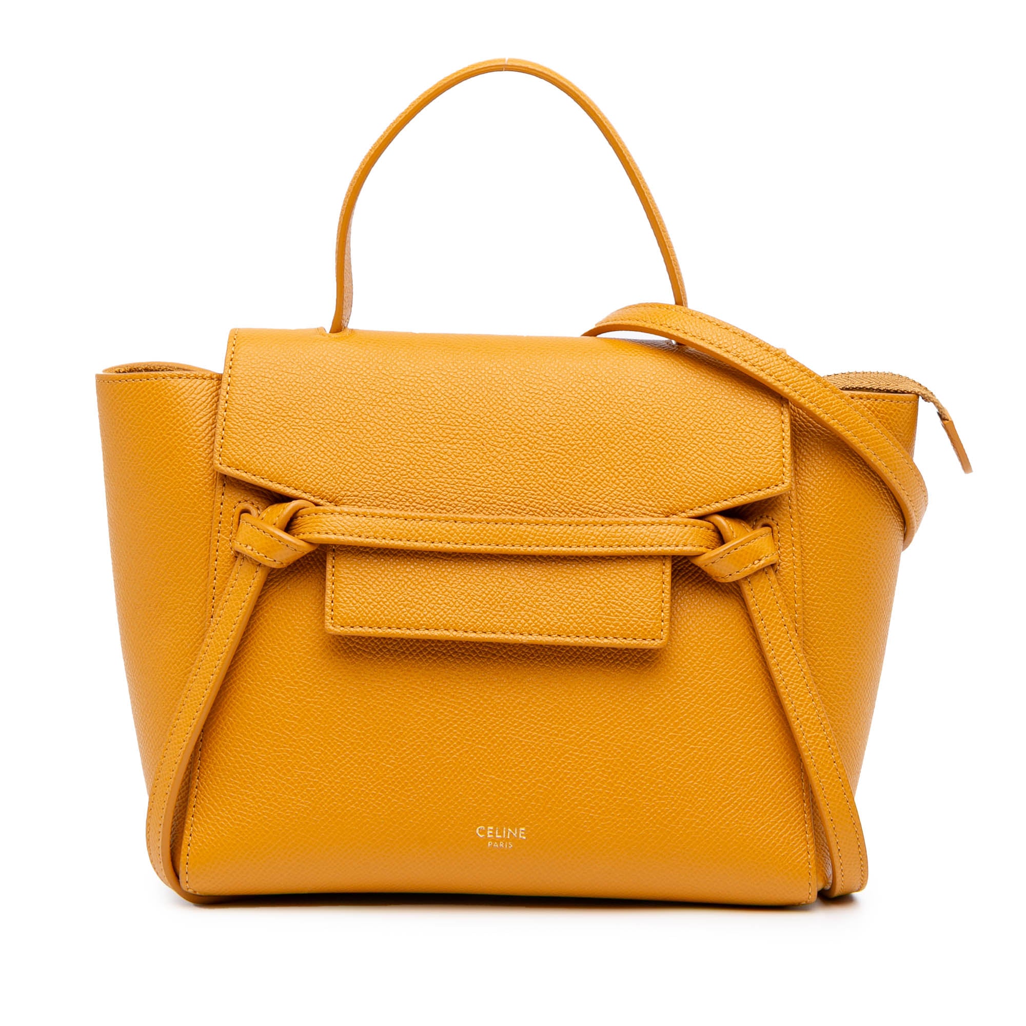 Nano Grained Calfskin Belt Bag