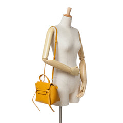 Nano Grained Calfskin Belt Bag