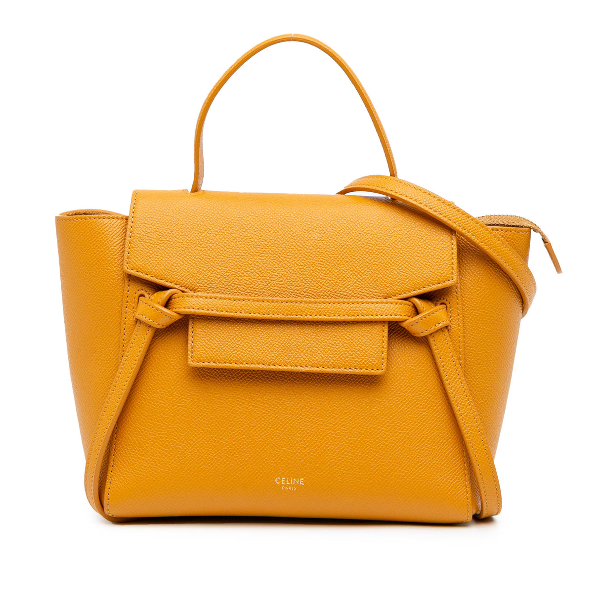 Nano Grained Calfskin Belt Bag