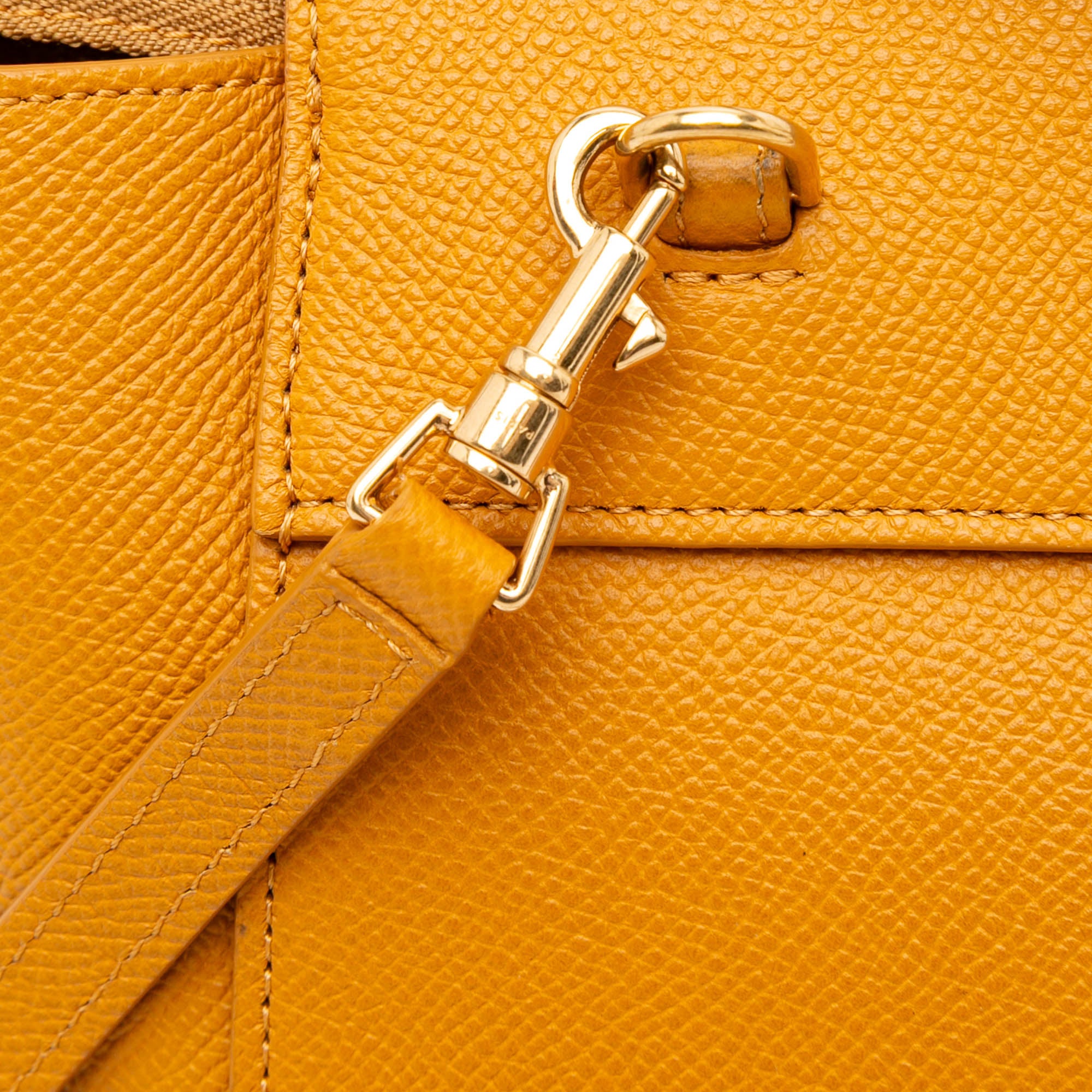Nano Grained Calfskin Belt Bag