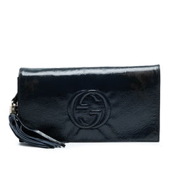 Soft Patent Soho Disco Clutch