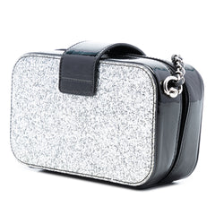 Glitter Patent Evening On The Moon Camera Case
