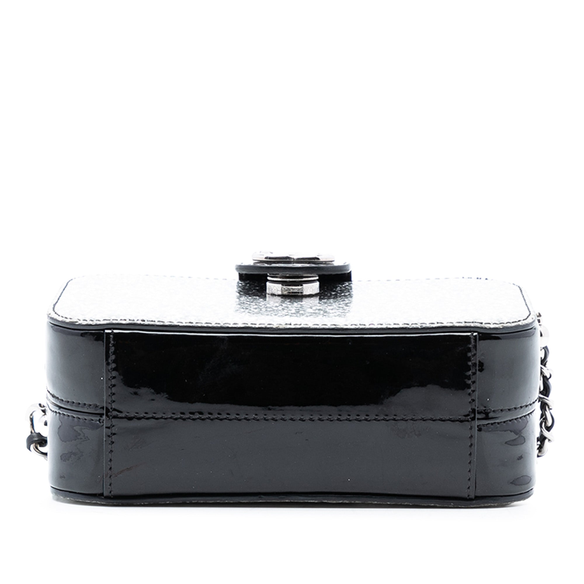 Glitter Patent Evening On The Moon Camera Case