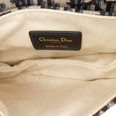 Mini Oblique Canvas Saddle Bag
