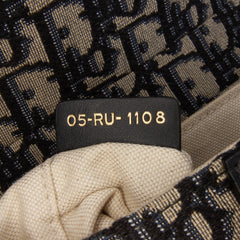 Mini Oblique Canvas Saddle Bag