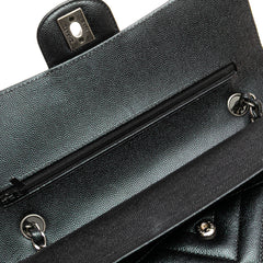 Medium Classic Chevron Caviar Double Flap