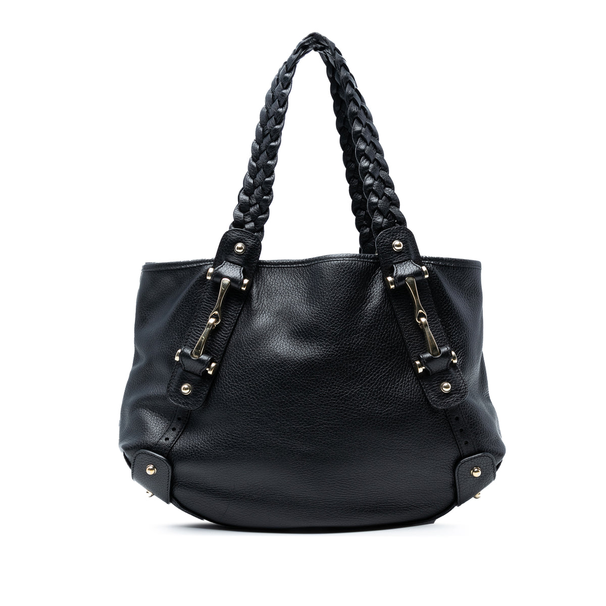 Leather Horsebit Pelham Shoulder Bag