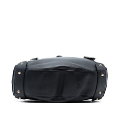 Leather Horsebit Pelham Shoulder Bag