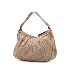 Diamante Canvas Sukey Shoulder Bag