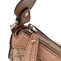Diamante Canvas Sukey Shoulder Bag