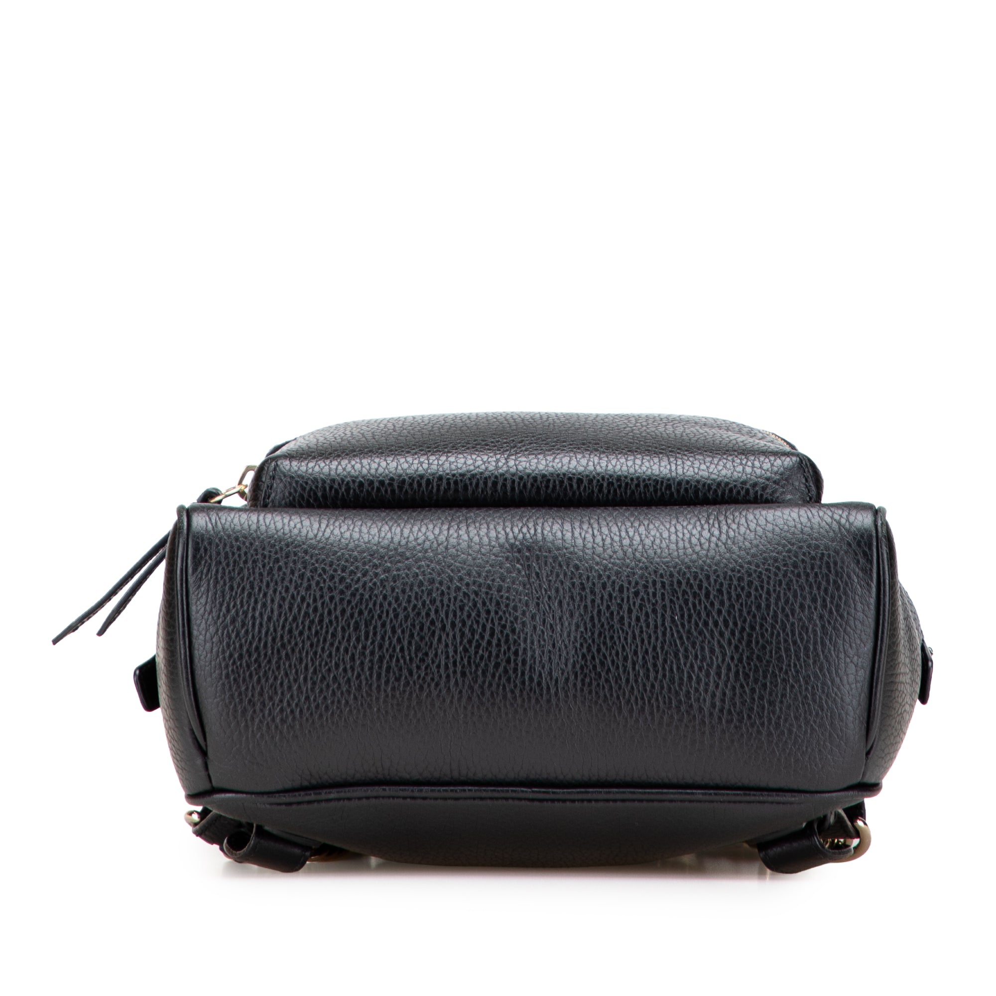 Pebbled Calfskin Soho Chain Backpack