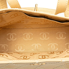 CC Calfskin Wild Stitch Flap Shoulder Bag