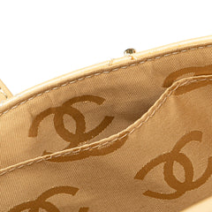 CC Calfskin Wild Stitch Flap Shoulder Bag