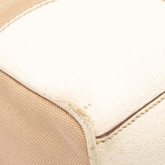 Cinghiale Trimmed Canvas Canapa Tote