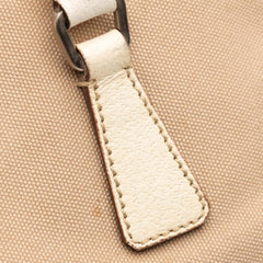 Cinghiale Trimmed Canvas Canapa Tote