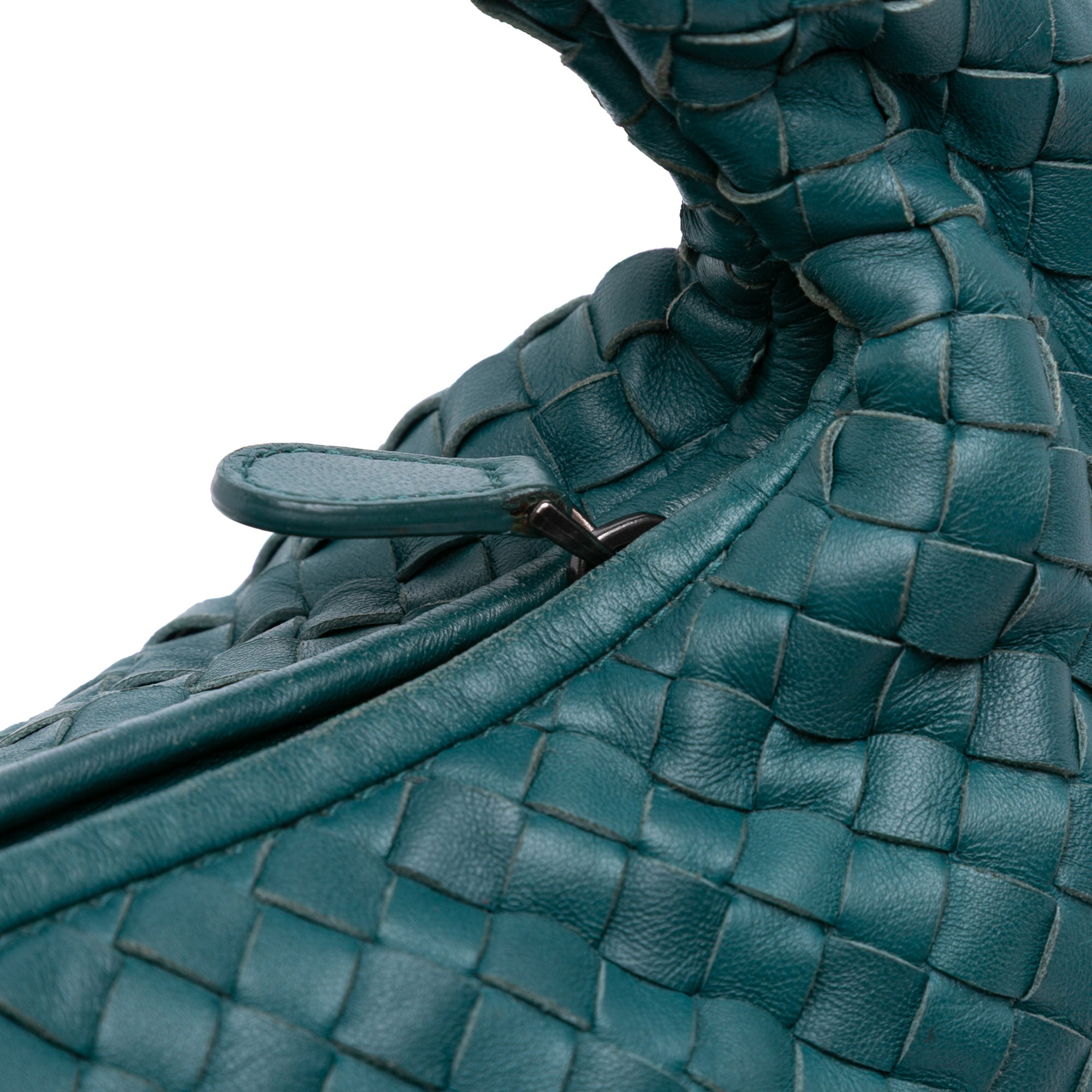 Small Nappa Intrecciato Veneta Hobo