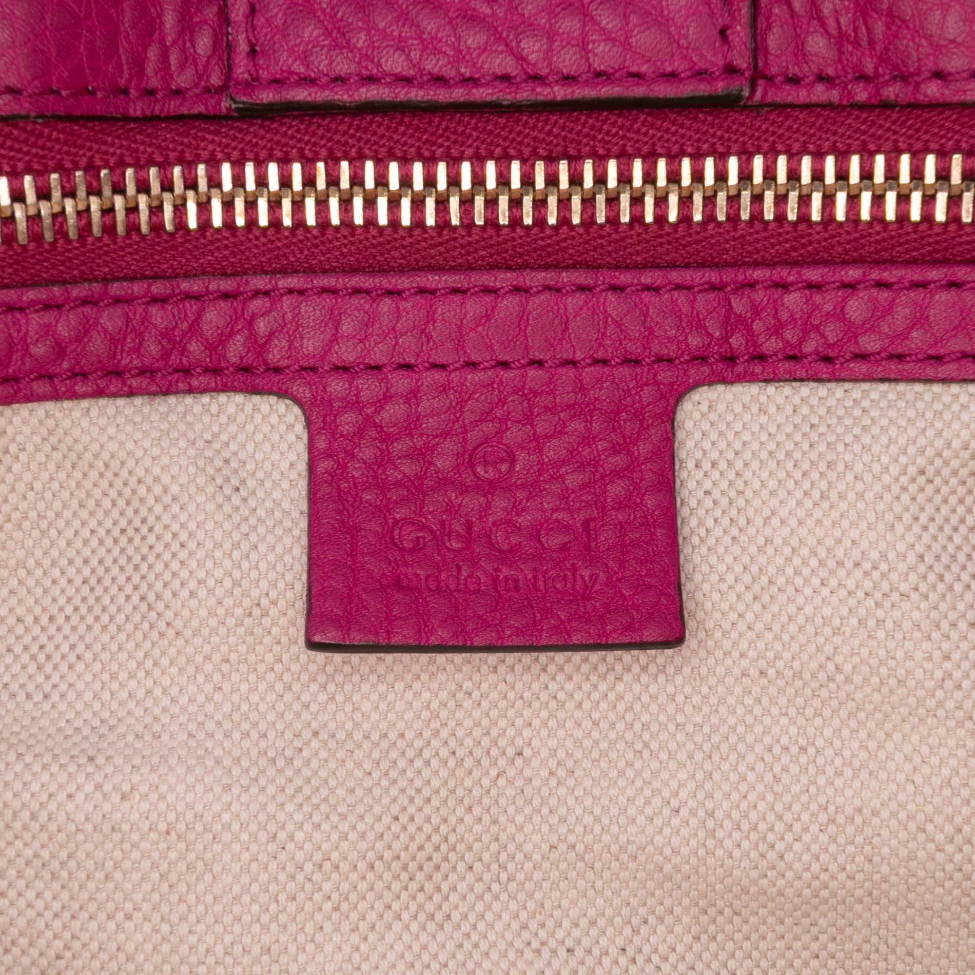 Medium Calfskin Bamboo Shopper Satchel