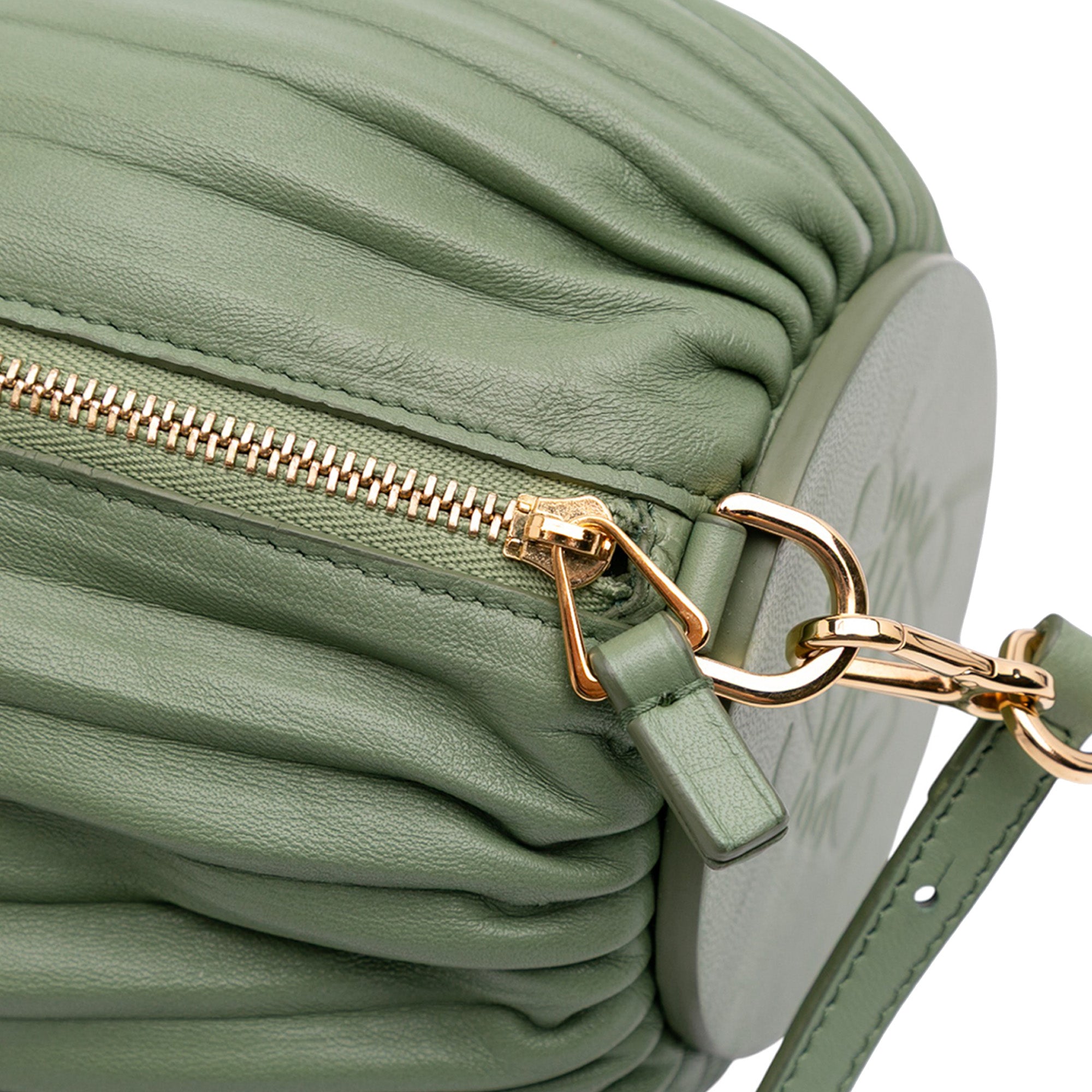 Pleated Lambskin Bracelet Pouch